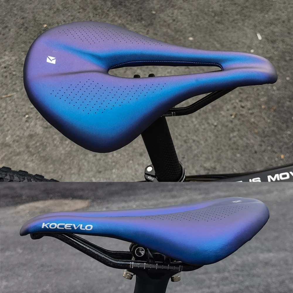 KOCEVLO carbone selle route vtt vélo pour homme cyclisme piste confort courses siège 240143155mm 240131