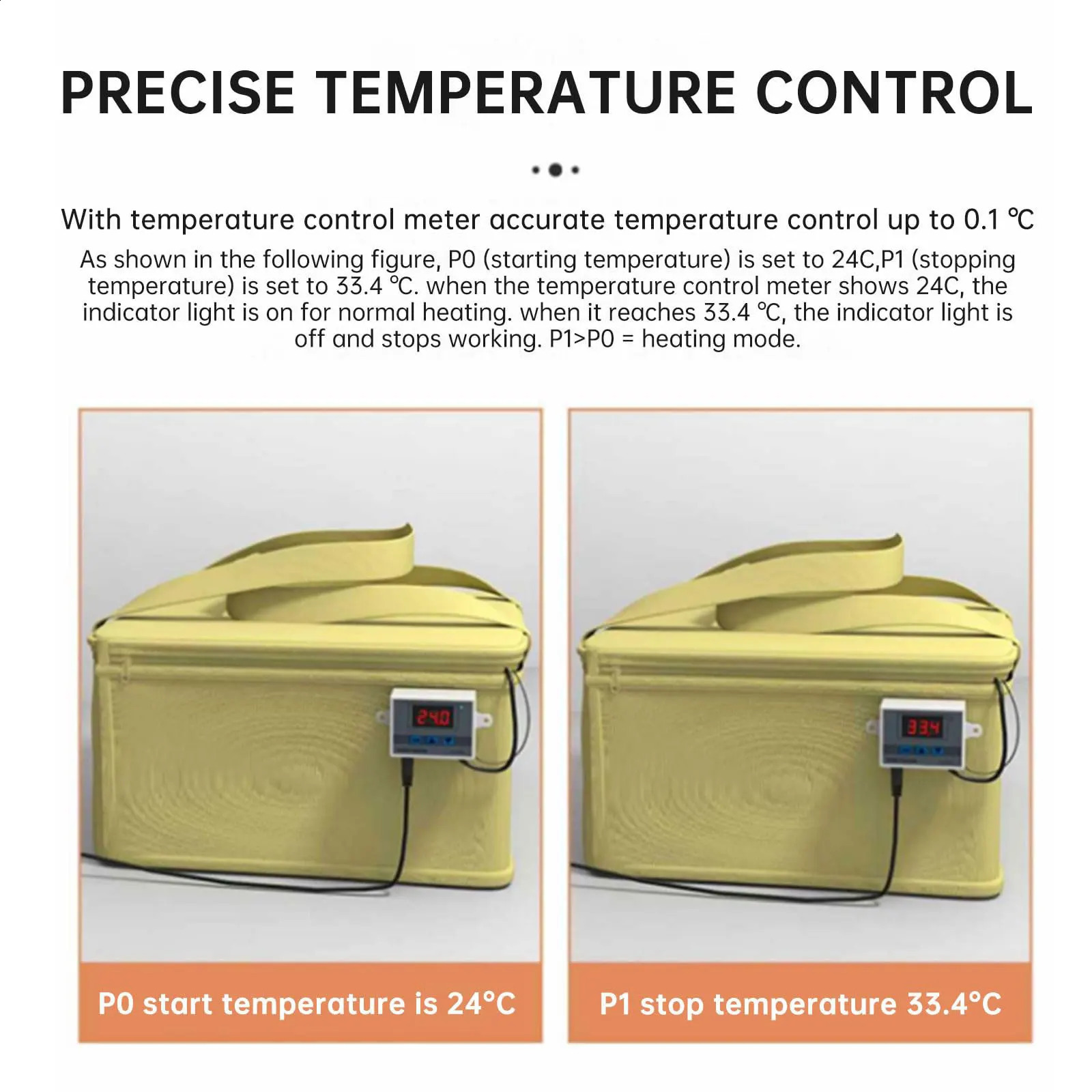 Zuurdesem Starter Warmer Brood Maken Rijsdoos met Nauwkeurige Temperatuurregeling Rijsmachine thuisgebruik 240122