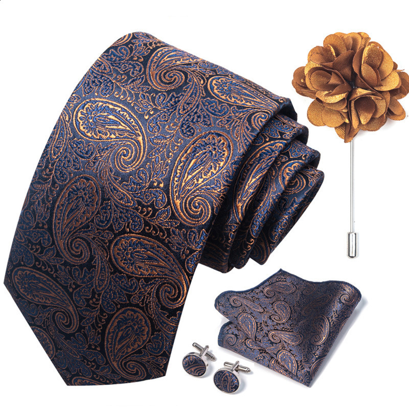 Herrenwesten, rosa Paisley-Anzug-Set, 5-teilig, Smoking, Weste und Krawatte, Einstecktuch, Manschettenknöpfe, Clips für Hochzeitskleidung, Blazer 230209