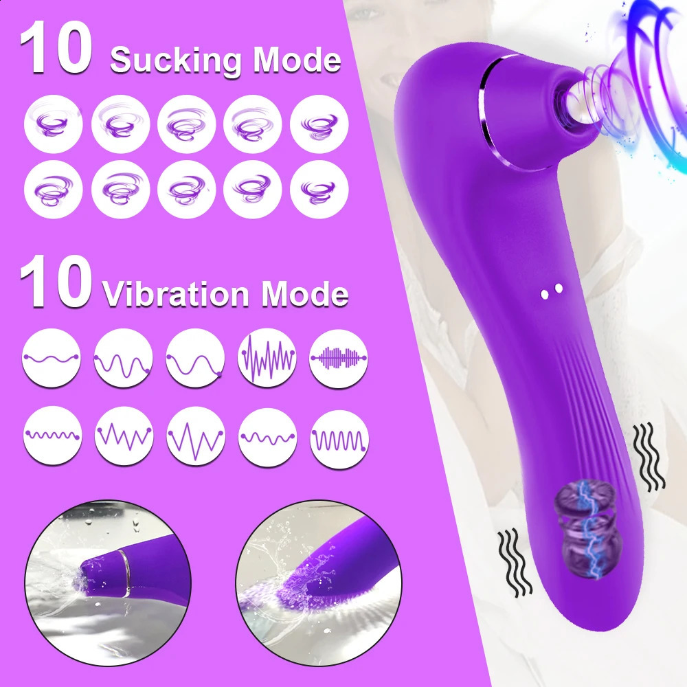 20 Modi Zuigen Vibrator Voor Vrouwen Clitoris Vacuüm Stimulator Clit Tepel Sucker Dildo Vibrerende Vrouwelijke Seksspeeltjes Volwassenen 18 240202