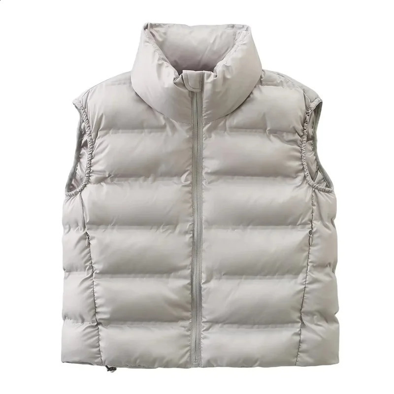 Veste en duvet gonflable sans manches, coupe-vent de luxe, mode d'extérieur, manteau chaud de sport, automne hiver 2024, 240216