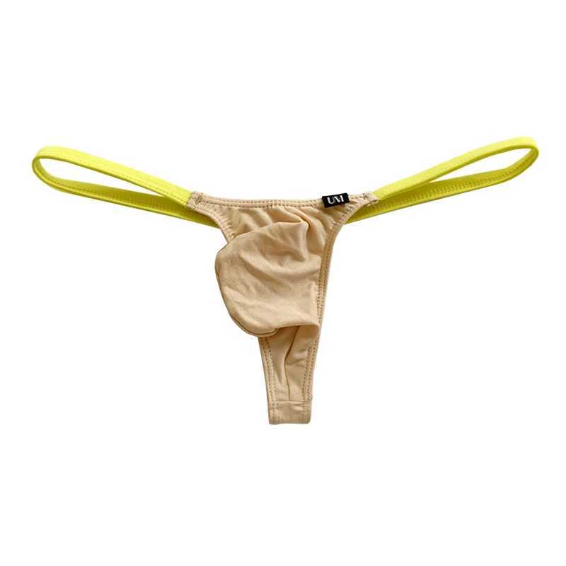 Cuecas calcinha macia e confortável para homens cintura baixa tanga modal sexy saco t calças gay roupa interior dos homens jockstrap yq240215