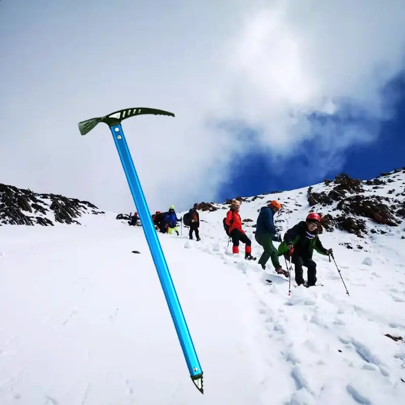 Piccozza Martello Campeggio Trekking Accetta Alpinismo Tecnico Arrampicata su Ghiaccio 240124