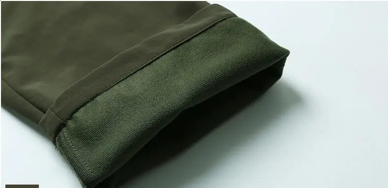 Winter Dikke Fleece Warme Stretch Causale Broek Mannen Militaire Softshell Waterdichte Thermische Warme Cargo Broek Tactische Lange Broek 240124