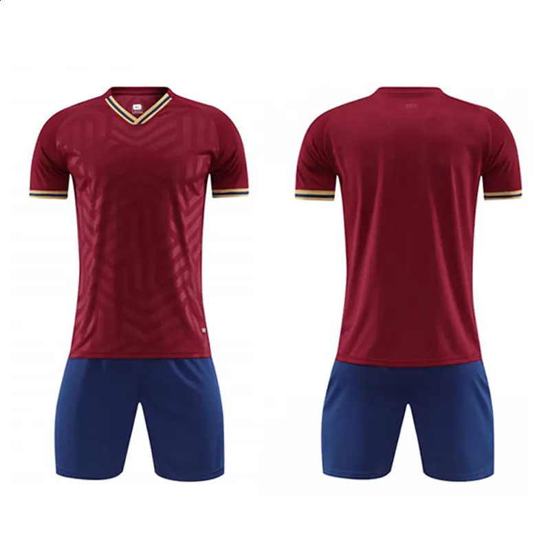 Hommes Personnaliser Maillots de football Adulte Enfant Football Uniformes Chemises Femmes Futsal Sportswear Kit Survêtement Enfant Sport Costume 240122