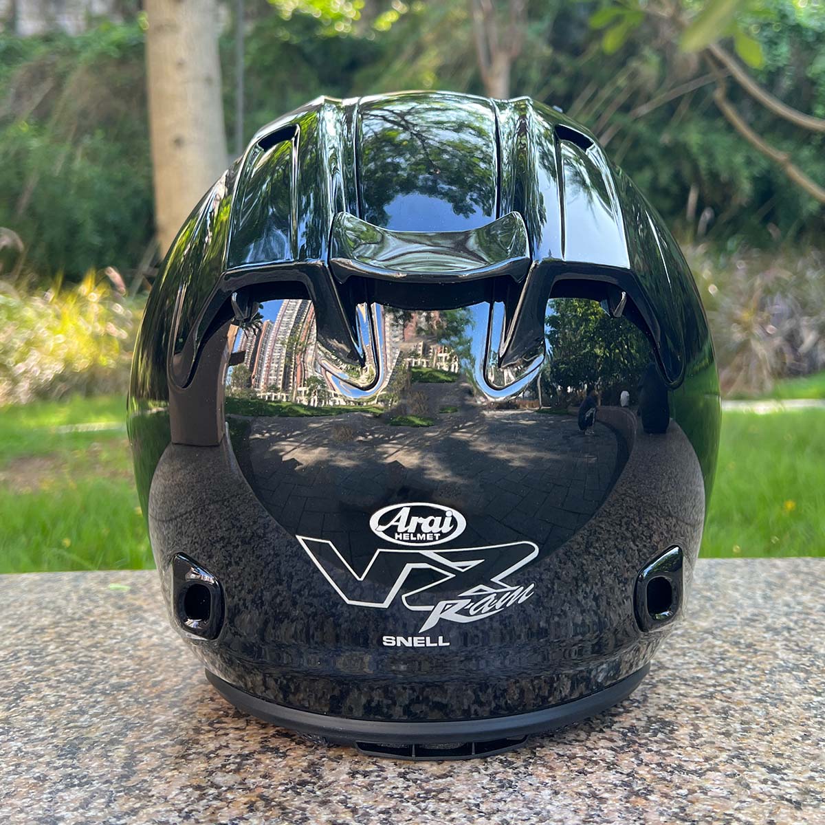 Arai VZ-Ram Blosy Black Open Face Helmet Off Road Racing Motocross Motocose Motorcycle Helmet