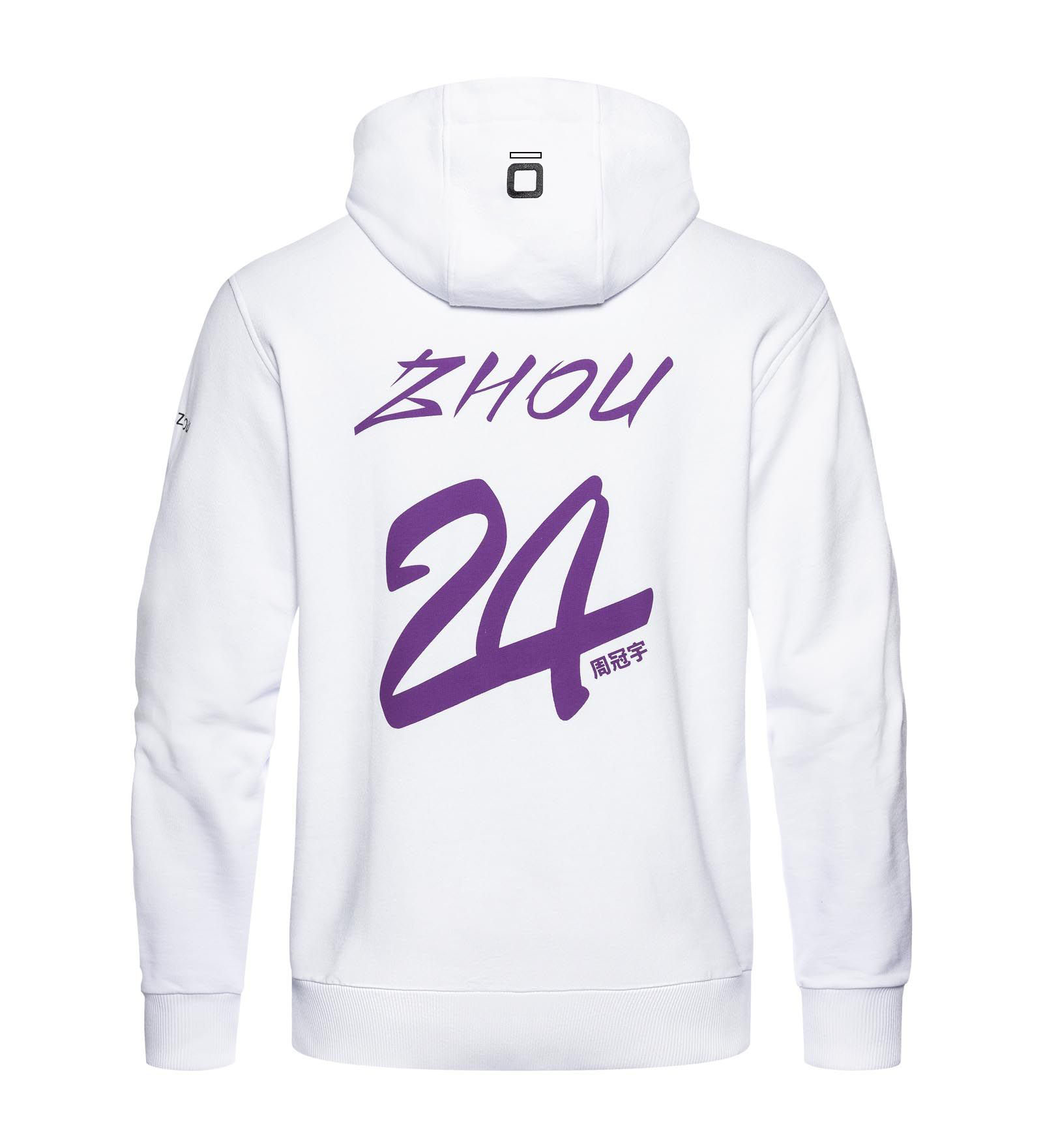 2024 Nouveau sweat à capuche F1 Formule 1 Racing Team Sweat à capuche Pilote Édition spéciale Fans Sweat à capuche Printemps et Automne Sweat à capuche blanc pour hommes