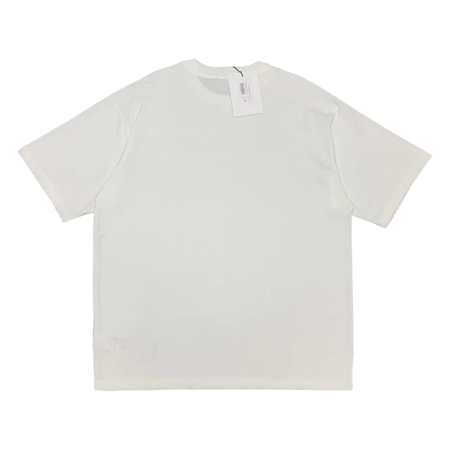 Camiseta de diseñador para hombre, camisa americana holgada de moda, estampado de letras estilo hip-hop unisex