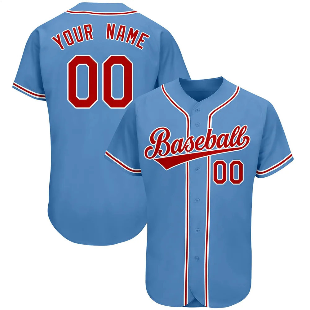 Costume da maglietta da baseball estivo Maglia con filigrana 3D Nome squadra personalizzato Club Spedizione gratuita 240122