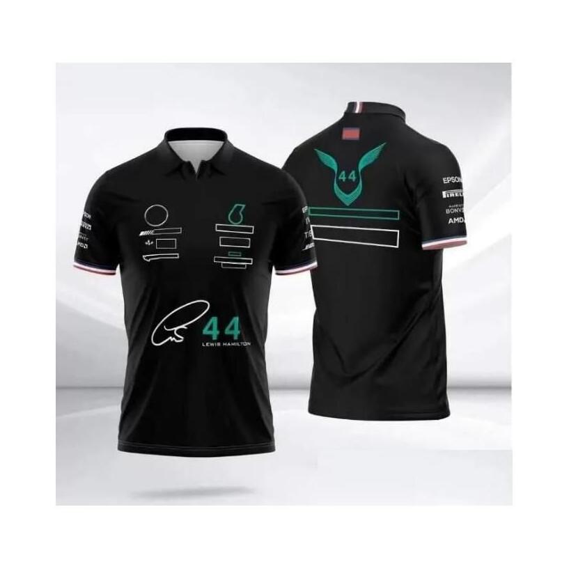 Zestawy wyścigowe odzież motocyklowa F1 Forma jeden kombinezon wyścigowy letni drużyna krótko rękawowa T-shirt Ta sama niestandardowa dostawa mobilów motocykl Access Dhomx