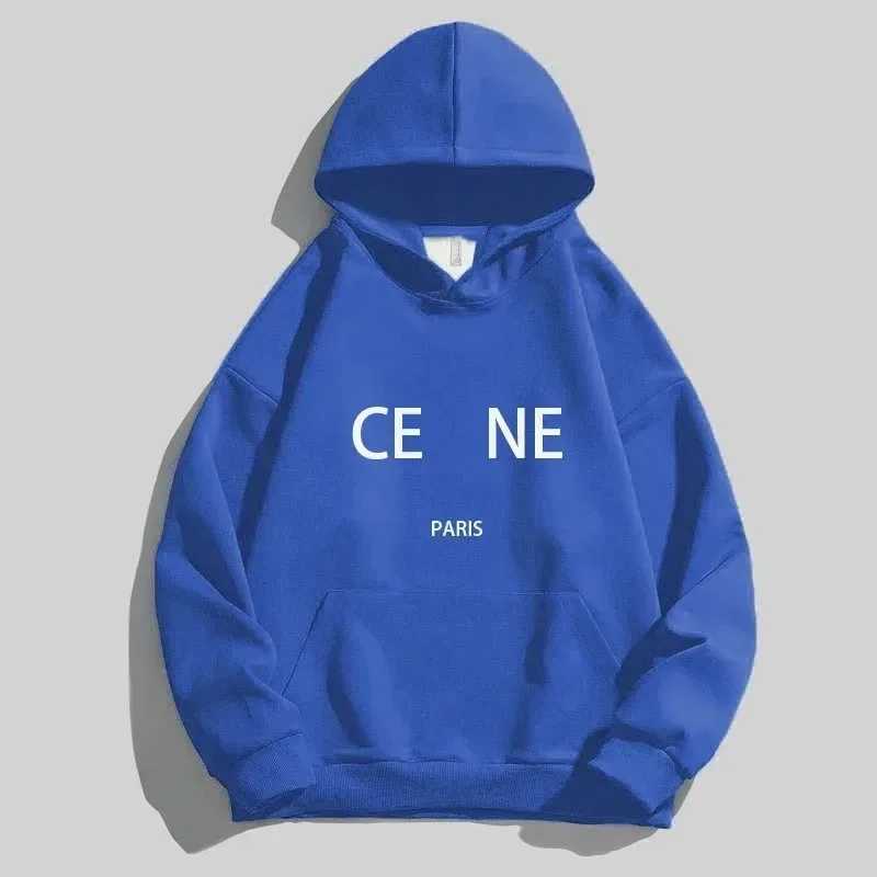 Men's Hoodies Sweatshirts Brand Fashion Letter Print Women Hoodies 100% Cotton Autumn Winter Luxury Hooded Sweatshirts Streetwear Oversized Mens Clothing T240217