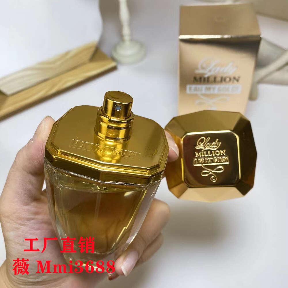 Luxury Perfumes Foreign Trade Luxurys Wholesale Perfume Gold Brick Million Women EDT Fragrance 80ml Robot Future Men