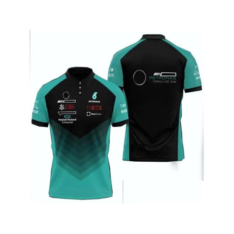 Zestawy wyścigowe odzież motocyklowa F1 Forma jeden kombinezon wyścigowy letni drużyna krótko rękawowa T-shirt Ta sama niestandardowa dostawa mobilów motocykl Access Dhomx