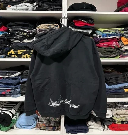 Inverno gótico padrão carta impressão hoodies harajuku hip hop solto homens zip up hoodie y2k retro oversized jaqueta feminina 240201