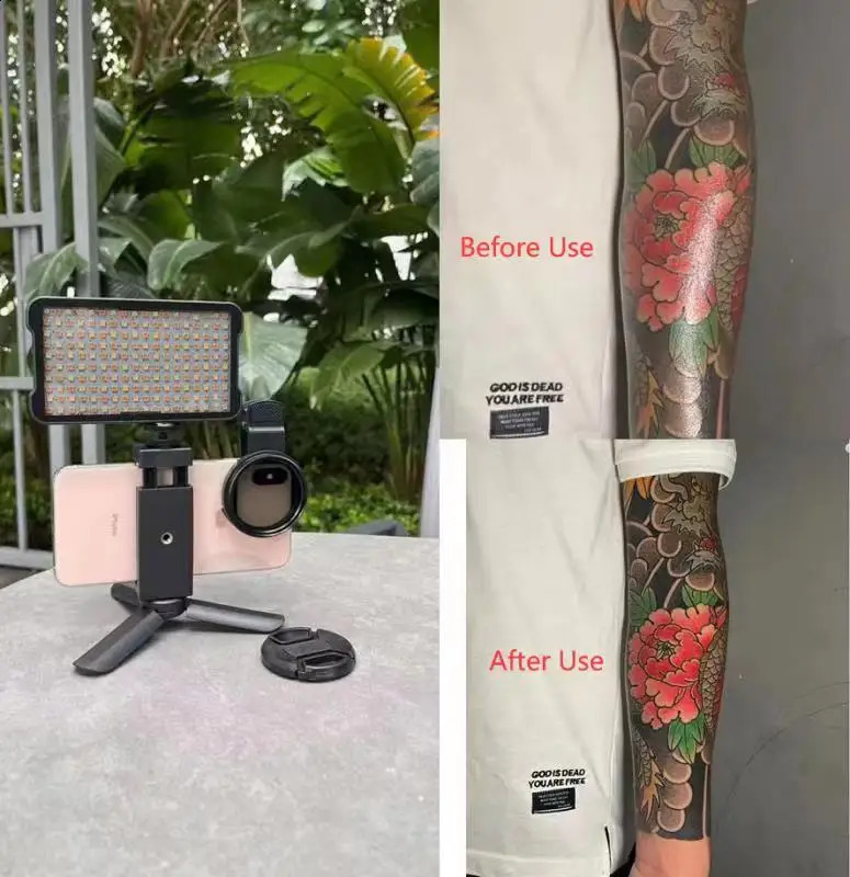 Reduce Reflected Light Of Tattoos With 52mm Cpl For Cellphone Lens Circular Polarizing Filter Compatible Any Phone 240202