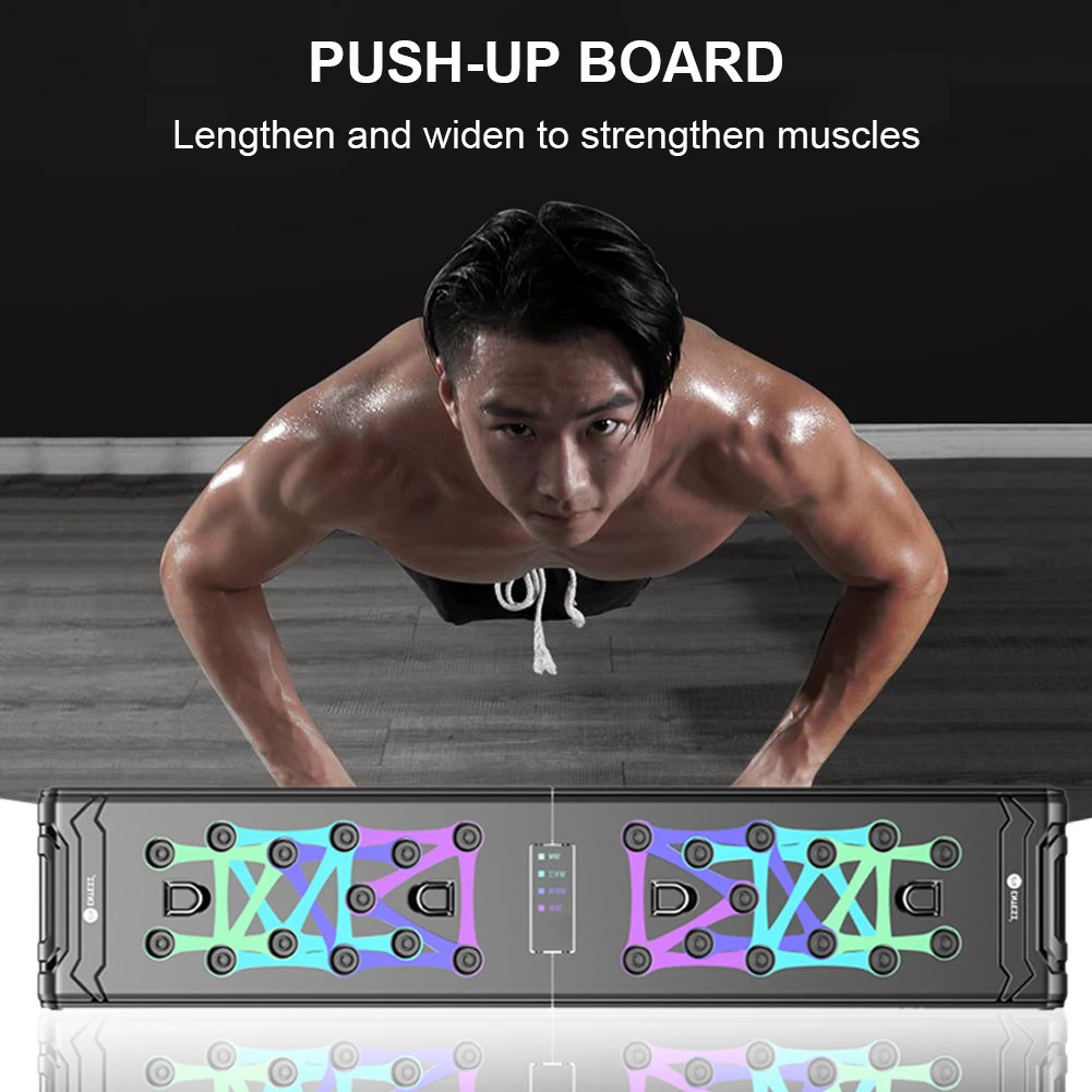 Comptage Push-Up Rack Board Training Sport Workout Fitness Gym Equipment Push Up Stand forABS Exercice de renforcement musculaire abdominal 240129