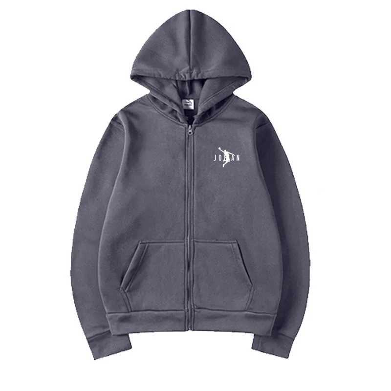 Sweats à capuche pour hommes Sweatshirts automne hiver hommes et femmes Zip mode nouvelle polaire chaude vêtements de sport à capuche imprimé à capuche Streetwear vêtements pour hommes T240218