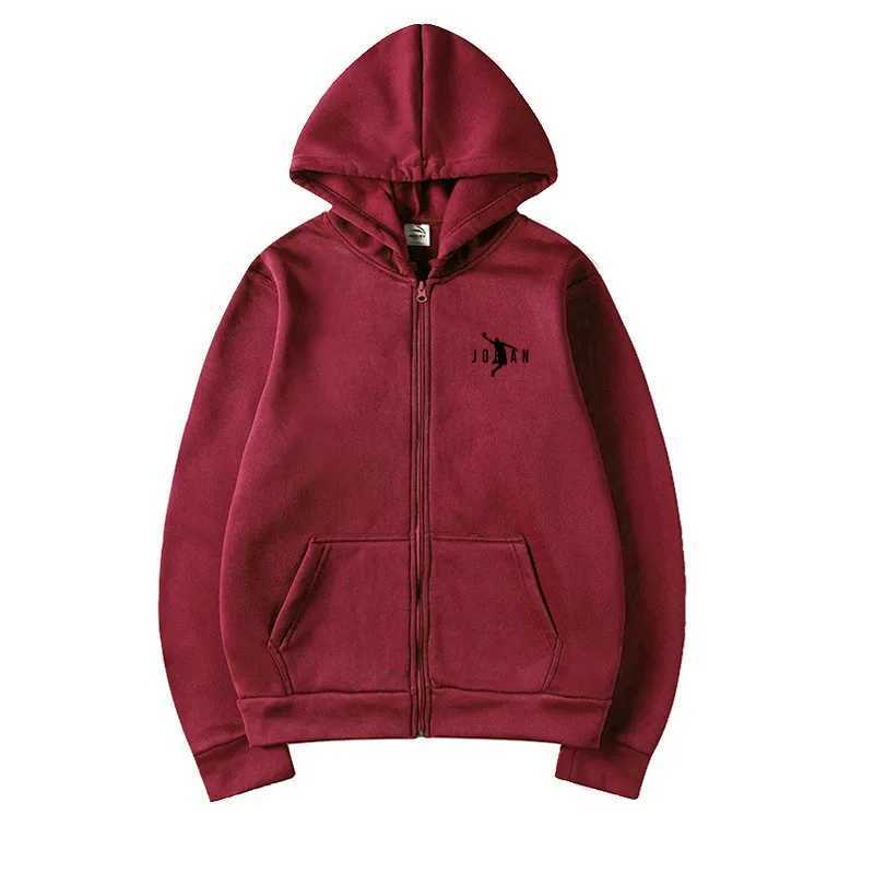 Sweats à capuche pour hommes Sweatshirts automne hiver hommes et femmes Zip mode nouvelle polaire chaude vêtements de sport à capuche imprimé à capuche Streetwear vêtements pour hommes T240218