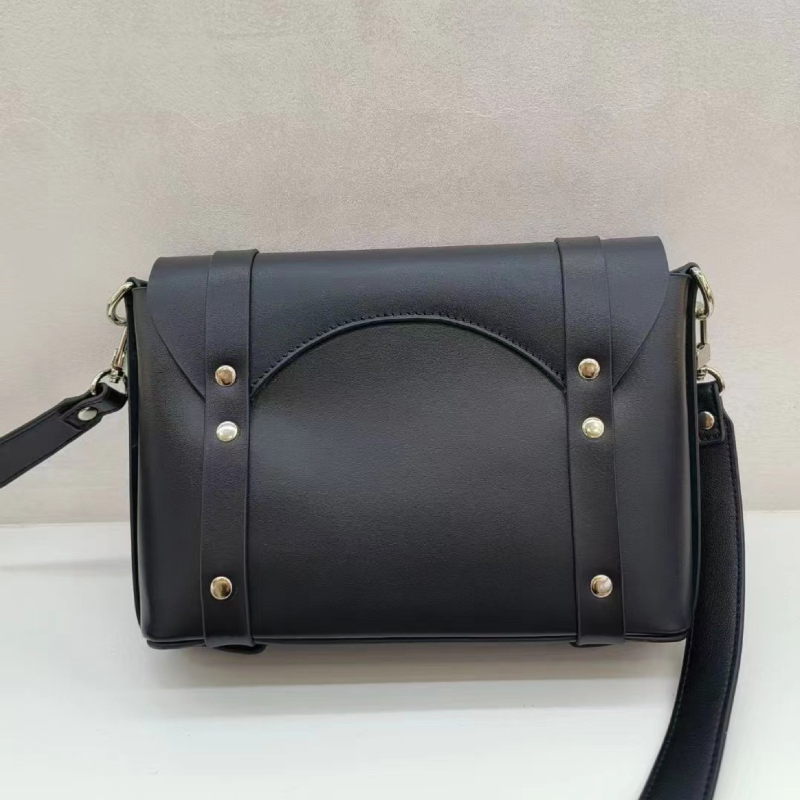 Borse firmate da donna Borsa a tracolla Saturn 2024 Nuova borsa da motociclista Hottie punk retrò Borsa a tracolla con una spalla