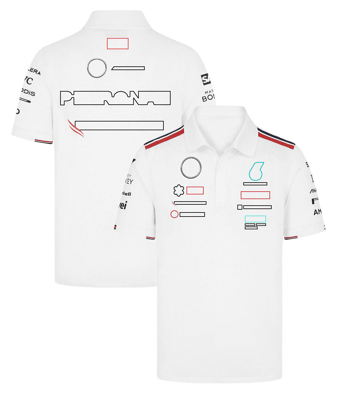 F1 2024 Teamcoureur T-shirt Formule 1 Racing Poloshirt T-shirt Racesport Nieuw seizoen Kleding Zomer Autofans Heren Jersey T-shirts