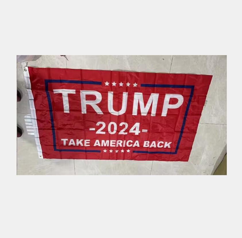 Trump 2024 Bannerflaggor Donald Trump Keep Make America Great Flag 6 Styles Trump Train Party Banner Flags DA599