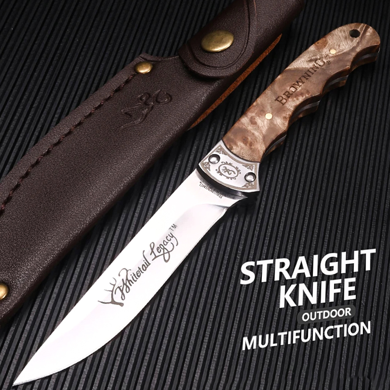 Knife self-defense outdoor survival knife sharp high hardness field survival tactics carry straight knife blade High quality cutting tools