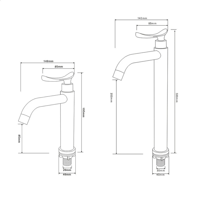 Basen Basen krany Pojedyncze zimna wodę Znieśnij Czarno -Złote 304 Uchwyt ze stali nierdzewnej Washbasin Tap 240127