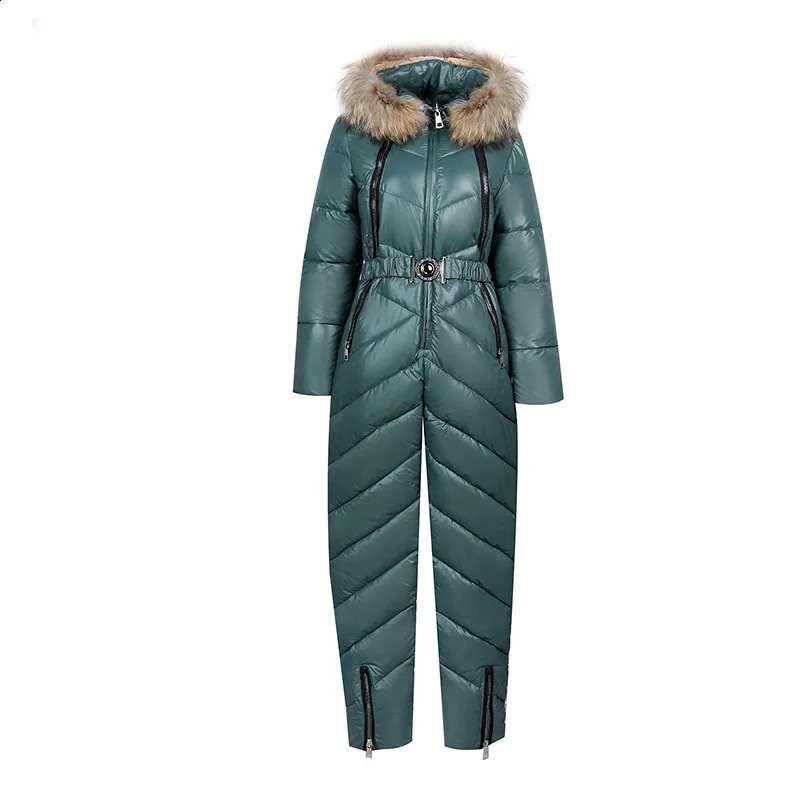 Зимний комбинезон 30 °C, женский лыжный комбинезон, уличная зимняя куртка для сноубординга, теплое боди, женские спортивные костюмы, комбинезон 24030