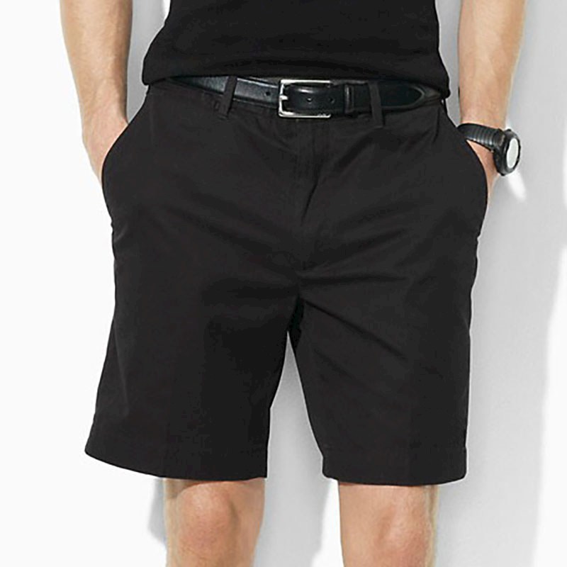 Sommar högkvalitativ män rl liten ponny 100%bomull casual mode last korta byxor utomhus streetwear klassiska eleganta shorts byxor lyxdesigner märke kläder