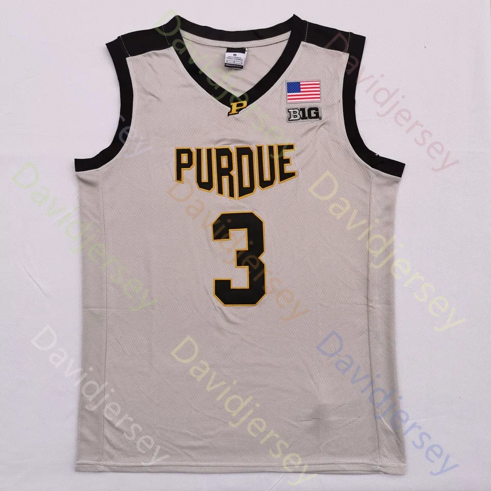 Purdue Boilermakers Basketball Jersey NCAA College Zach Edey Braden Smith Fletcher Loyer Lance Jones Trey Kaufman-Renn Mason Gillis Robinson Ivey Morton