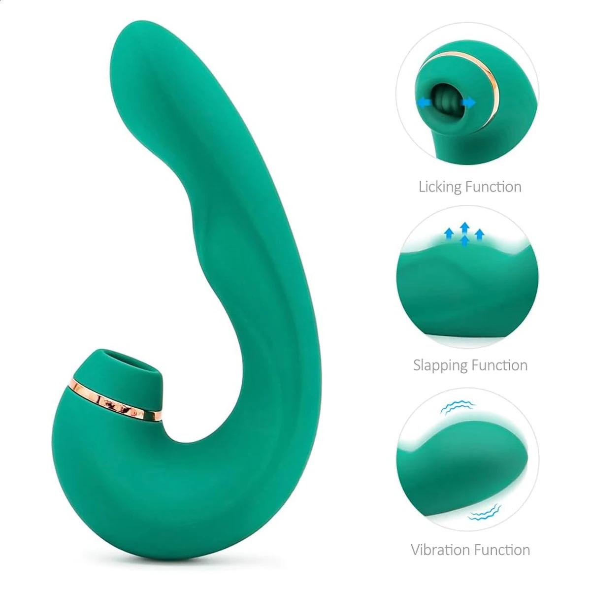 HESEKS 3 en 1 aspiration clitoridienne léchage 10 vibrations sexe Oral stimulateur de Clitoris jouets sexuels pour femme Masturbation 240129