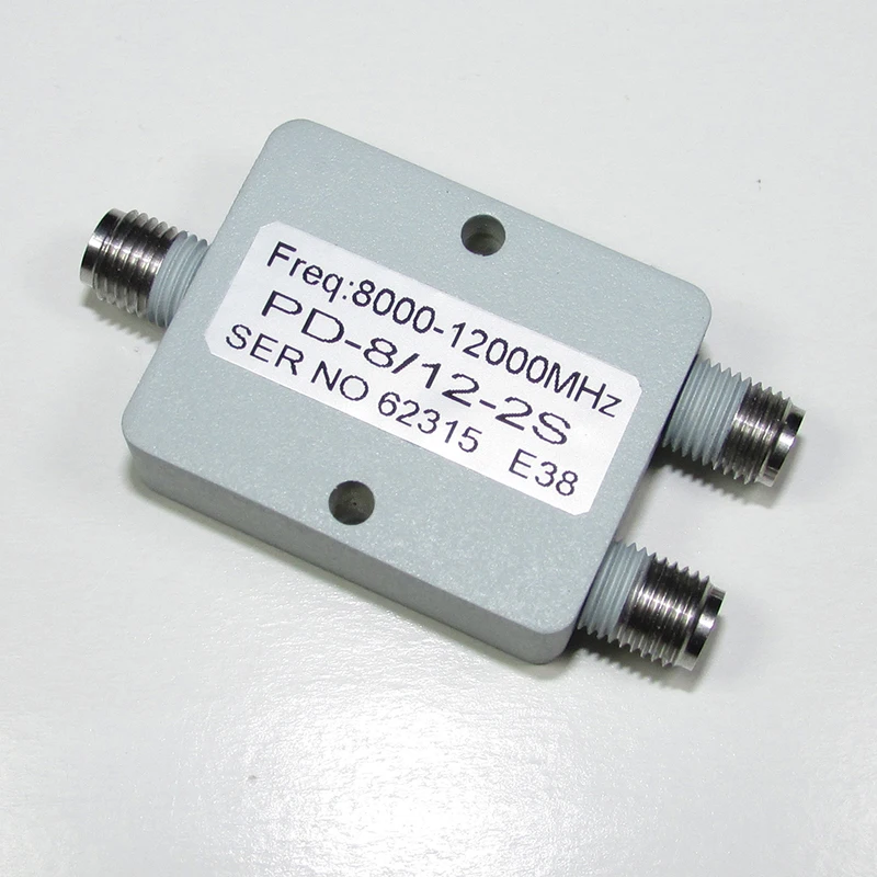 PD-8/12-2S 8-12GHz 8000-12000MHz Band RF Microwave SMA One Split Split Two Power Dipider 20W