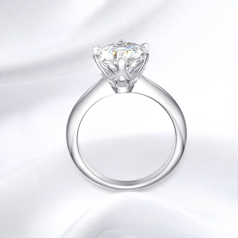 Smyoue GRA certifié 15CT bague VVS1 Lab diamant Solitaire pour les femmes promesse de fiançailles bijoux de mariage 240202