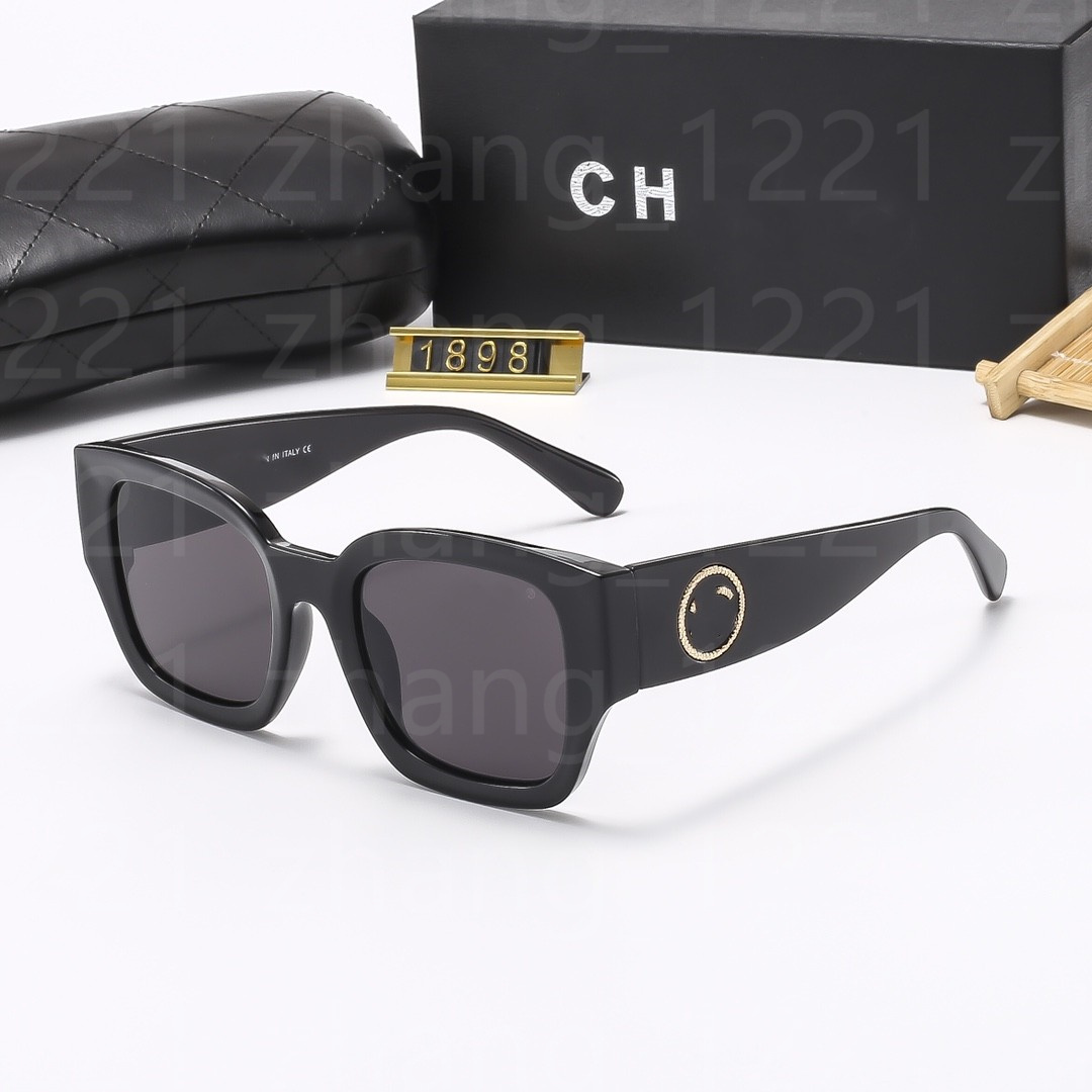 Hochwertige Chann-El-Sonnenbrille, runde Sonnenbrille, Top-CH-Original-Männer, berühmte klassische Retro-Markenbrille, Modedesign, Damen-Chan-Els-Chan-Ele-Sonnenbrille