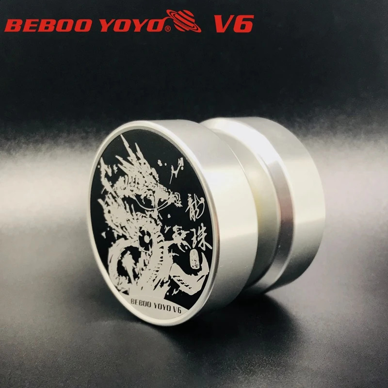 BEBOOYOYO Kugellager Beboo Yoyo V6 Legierung Aluminium Yo Yo Metall Professionelles Yo-Yo Spielzeug #2 240126