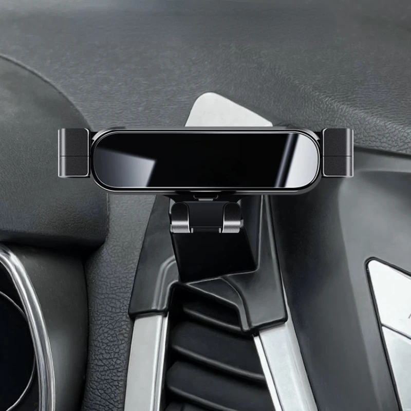 لـ Hyundai Santa Fe Sonata IX25 Tucson ABS ABS Black Air Vent Prose حامل الهاتف المحمول GPS الملحقات الملحقات