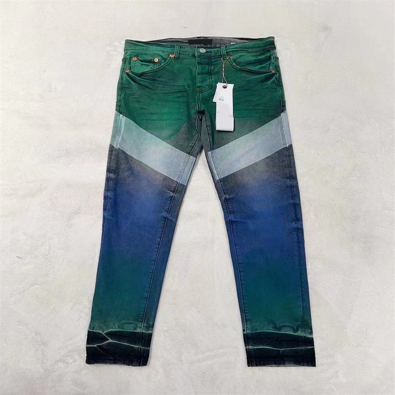 24 Designer Herenjeans Echte foto's Hip Hop Mode Rits Wasbaar Alfabet Jeans Retro Mode Heren Ontwerp Motorrit Slim Fit Jeans Maat 29-40.