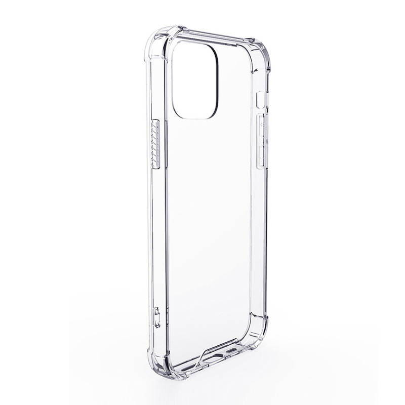1.5MM Clear Hard Acrylic Shockproof Cases For Iphone 15 14 Pro Max 13 12 11 X XR XS 8 7 Plus Plastic PC Soft TPU Transprent Four Corners Blank Plain Phone Cover Back Coque