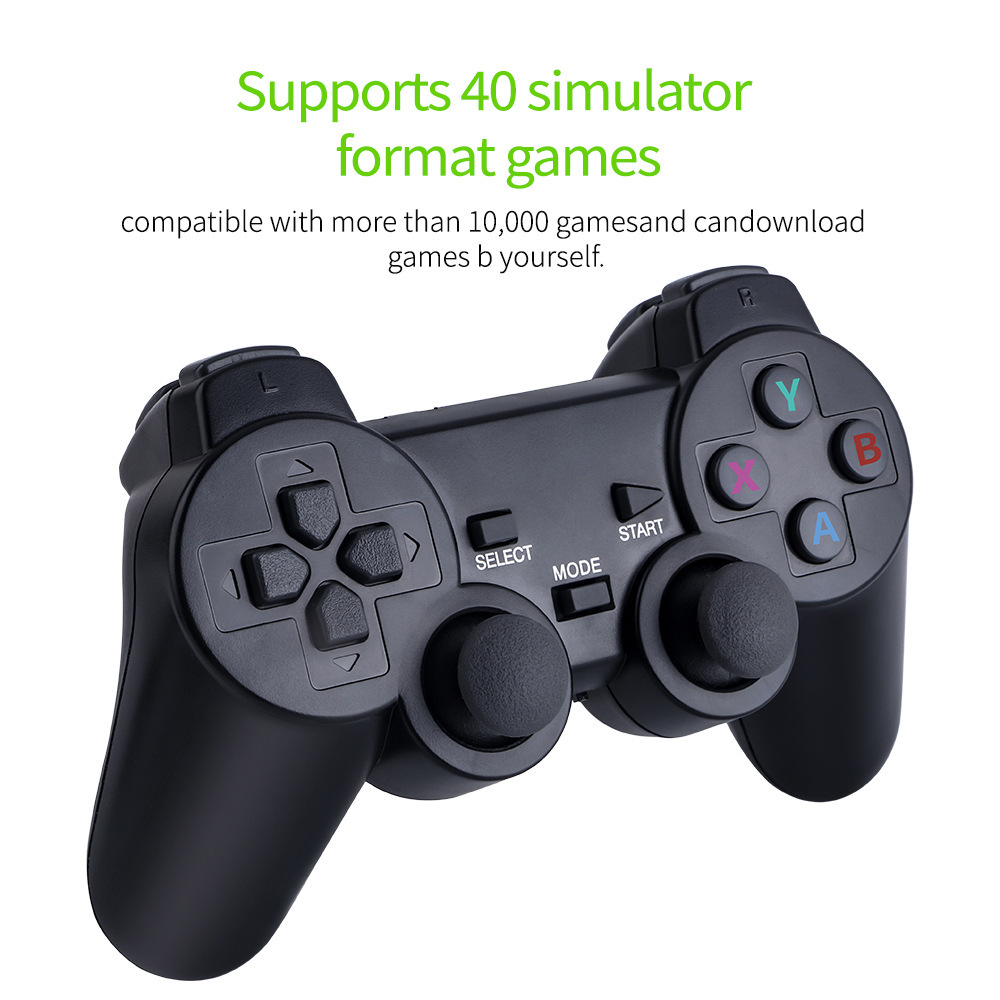 M8 TV Video Game Console 2.4G Double Wireless Controller Game Stick 4K 128G 40000 Games 64G 20000 Games 32GB 10000 Game Retro Games For PS1/GBA Boy Christmas Gift