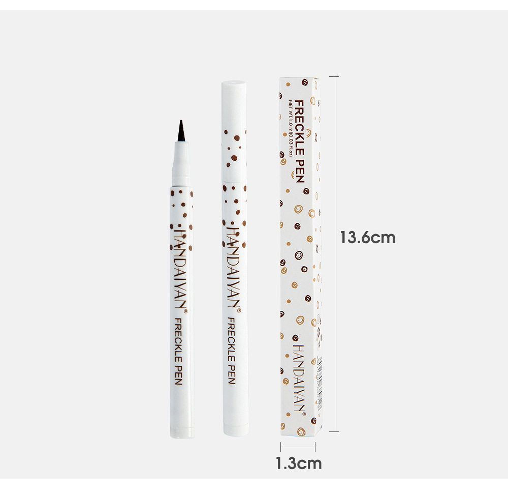 Ручка с веснушками для лица HANDAIYAN, натуральная водонепроницаемая жизнь, как для длительного вида, точечное пятно