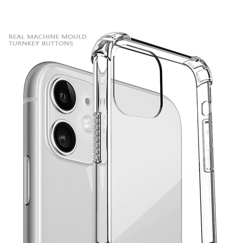 1.5MM Shockproof Cases For Samsung A04 A24 A13 A54 A14 A23 A73 A03 Core A33 A53 A22 Hard Acrylic Plastic PC Soft TPU Clear Transprent Four Corners Blank Phone Back Cover