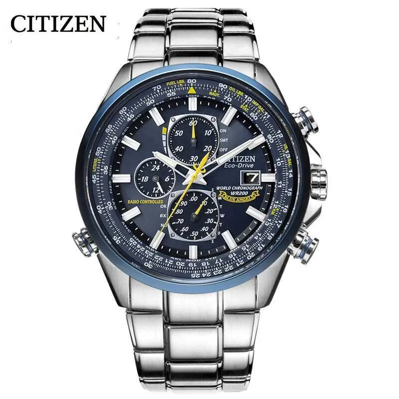 Other Watches CITIZEN Men Watches Luxury Trend Quartz Calendar Waterproof Multi Function Fancy Round Watch Stainless Automatic WatchL23/10/10