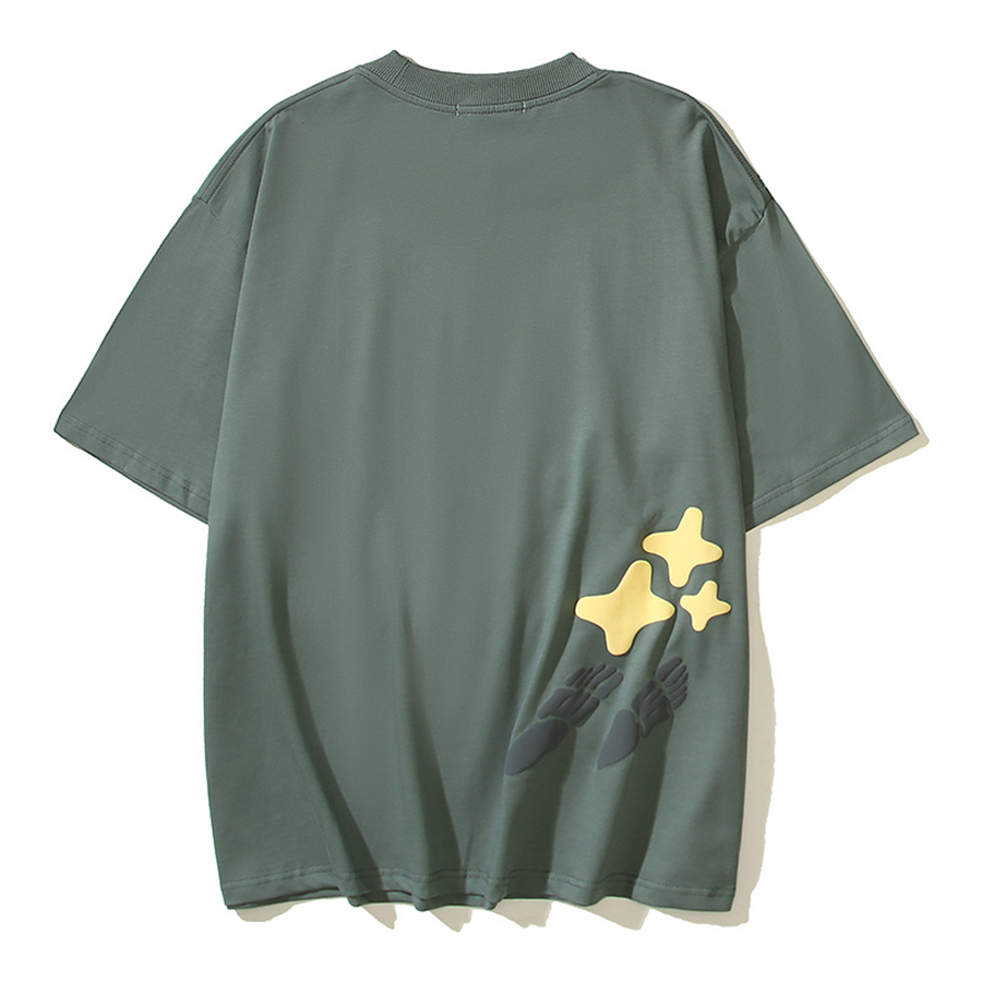 Модная рубашка Y2K, мужские дизайнерские футболки, верхняя одежда, повседневная рубашка с буквами, роскошная одежда, уличные шорты, размер одежды с рукавами M-XXL