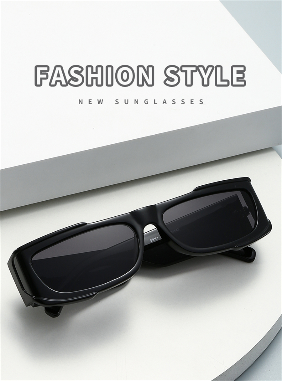 カジュアルデザイナーサングラス屋外メンズサングラスユニセックス眼鏡サンググラスアダムブラル長方形8カラーオプション高品質