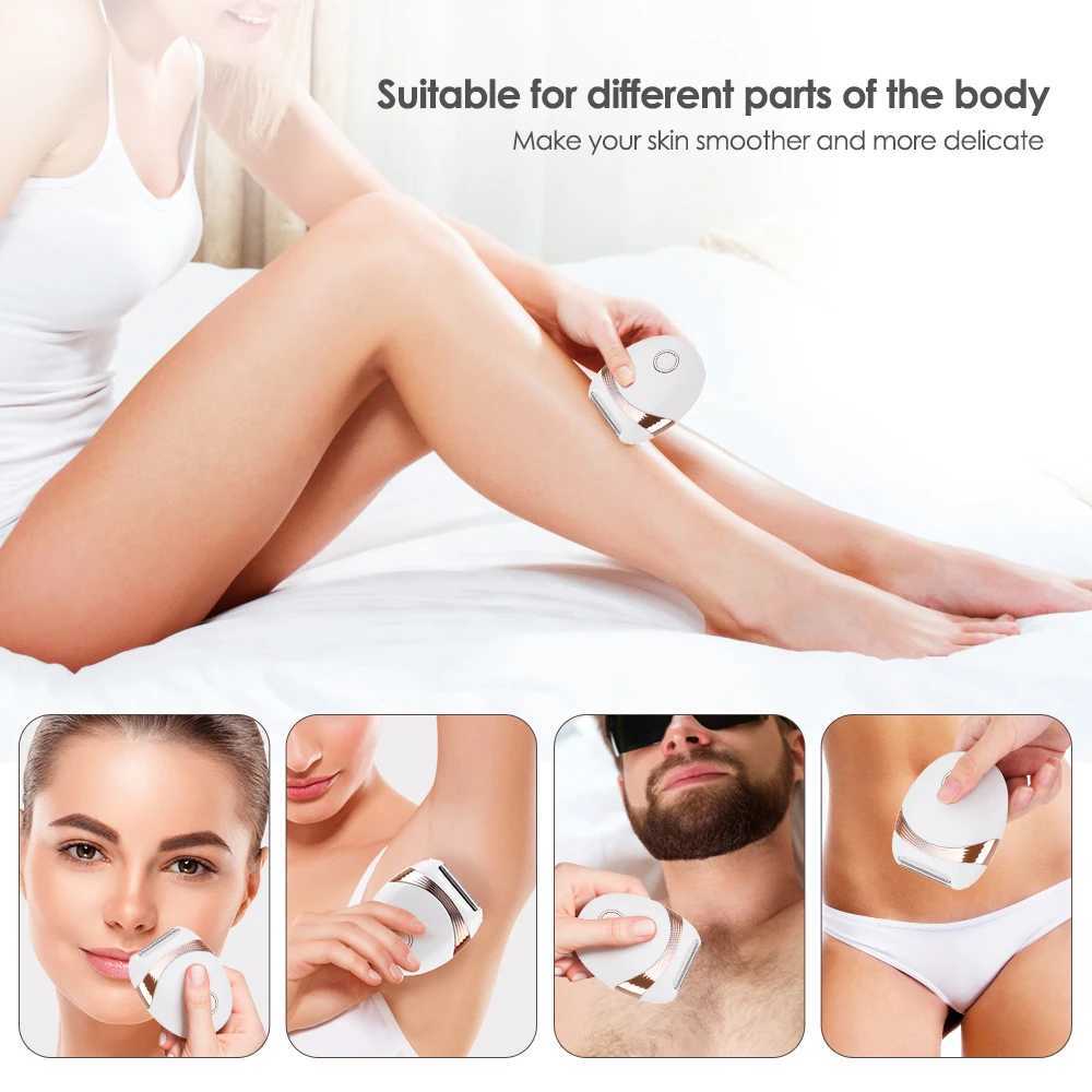 Epilator Electric Epilator Whole Body Hair Removal Machine Mini Ladies Shaver for Women Trimmer USB Charging Painless Razor Bikini d240424