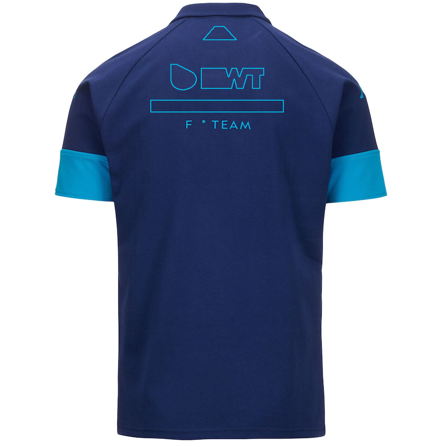 2024 Nieuw F1 Team Supporter Poloshirt T-shirt Formule 1 Racing Driver Fans T-shirt Jersey Zomer Heren Blauw Ademend T-shirt Plus Size