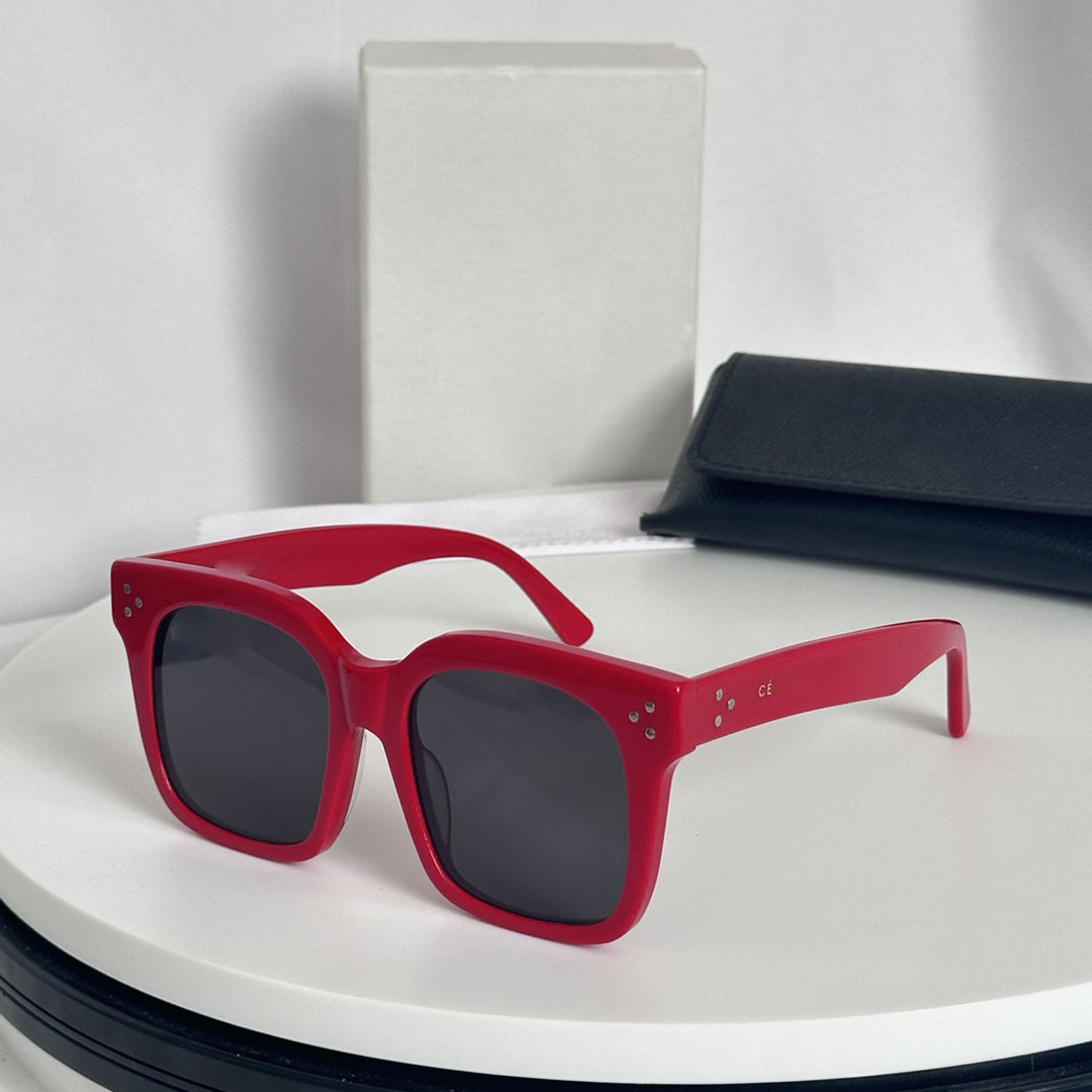 Occhiali da sole polarizzati unisex firmati alla moda retrò con montatura grande, occhiali da vacanza con design a lettera, occhiali da sole casual con protezione UV
