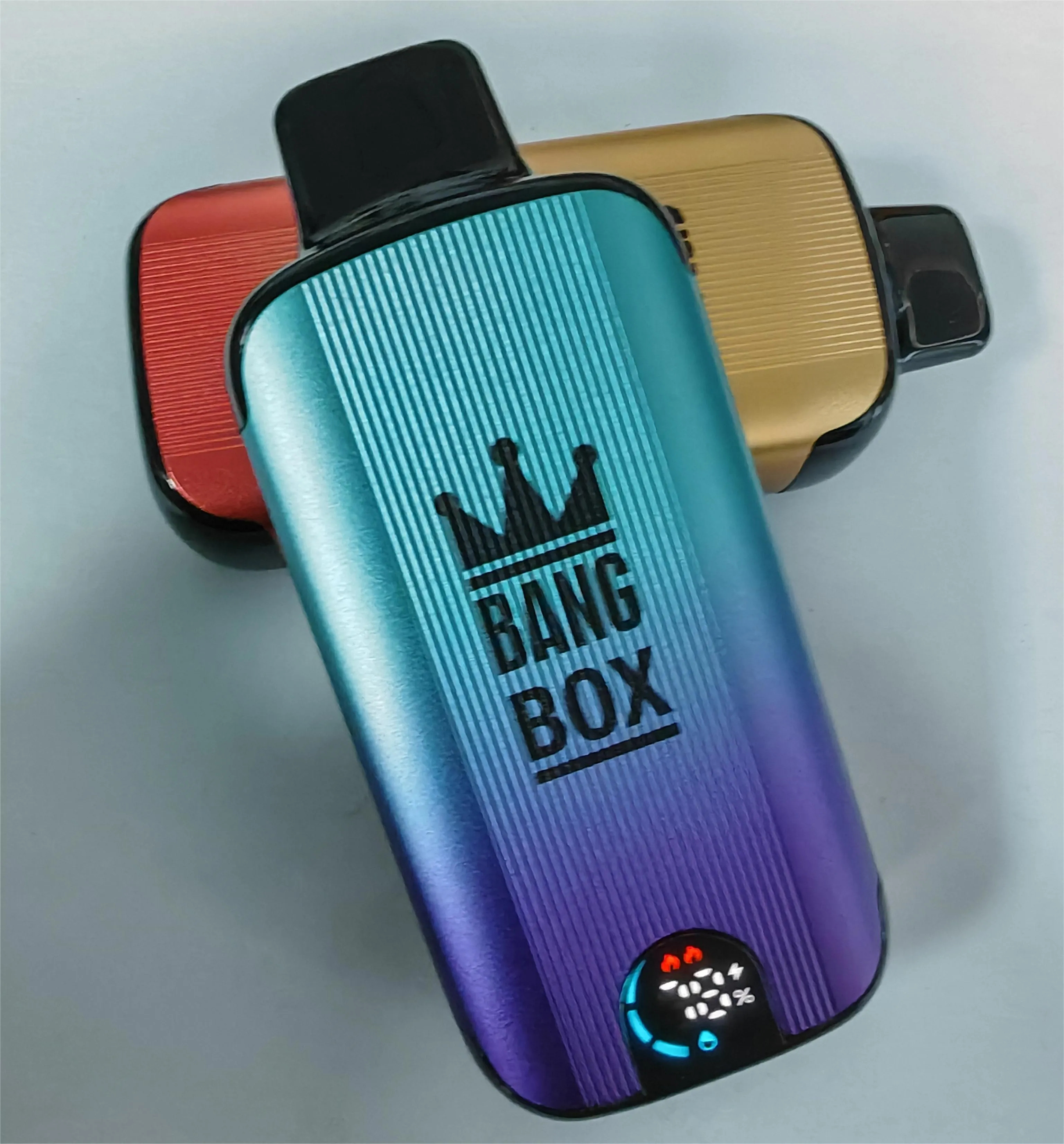 Оригинальный Bang Box 18000 Слойка Одноразовая слойка 18k 15K 12K Vapes Pen 26 мл 18000 Электронная сигарета 0% 2% 3% 5% DUAL MESH Испаритель Перезарядка Сетчатая катушка Vape Pen Puff