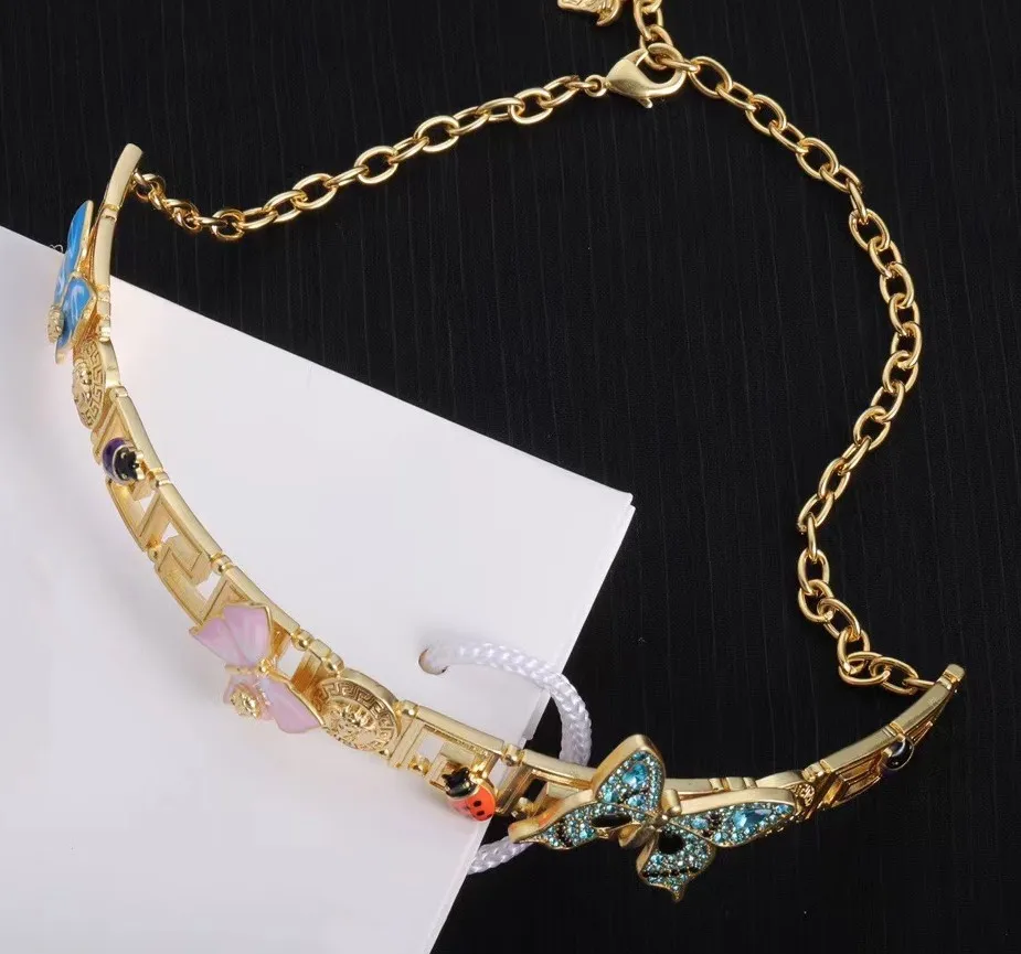 2024 New unique design open size adjustable ring retro personality Sweet fairy necklace brooch court style bracelet earrings