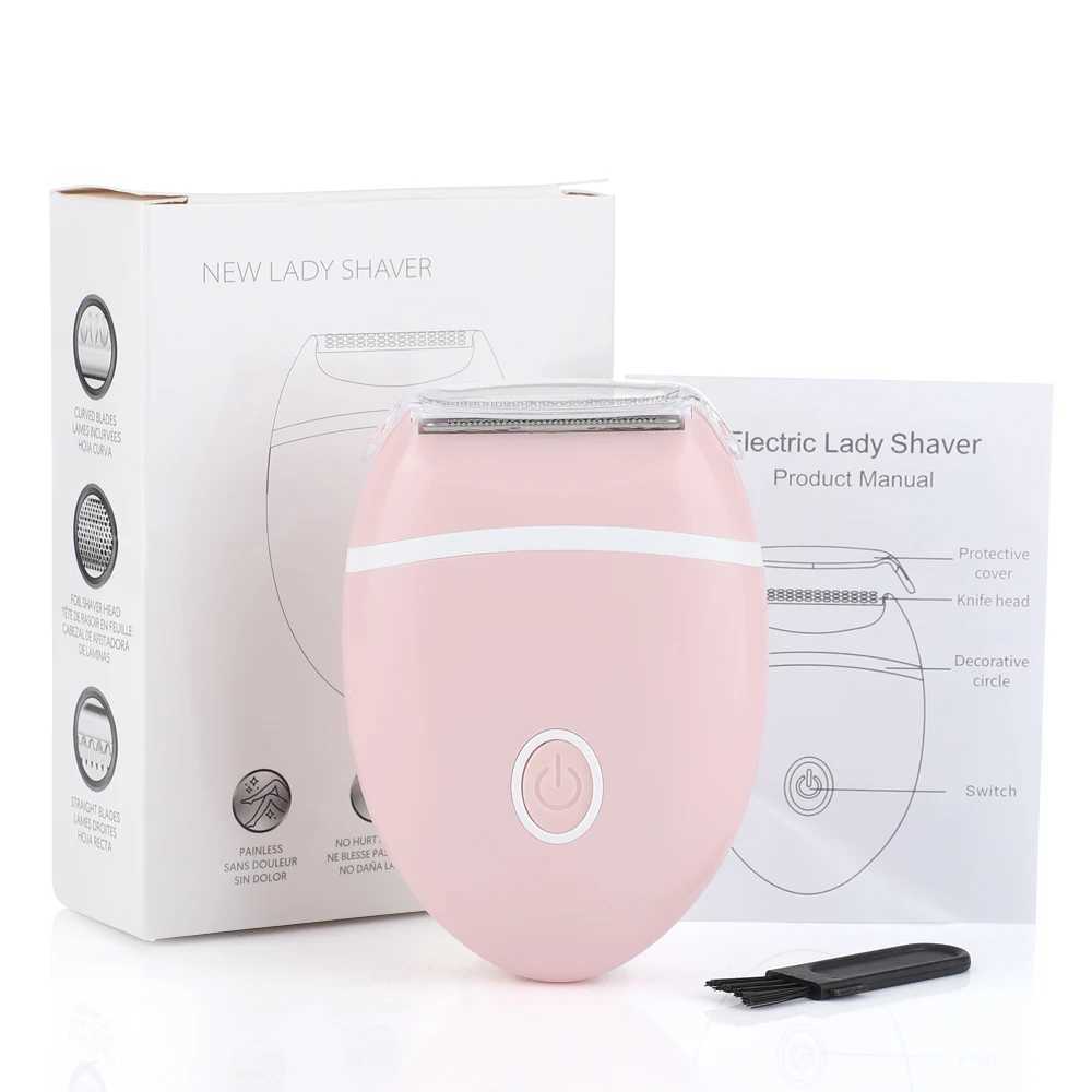 Epilator Portable Electric Hair Removal Epilator Women Permanent Painless Face Body Trimmer Bikini Hair Removal Machine Female Household d240424